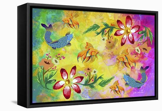 Life And Color-Ata Alishahi-Framed Premier Image Canvas