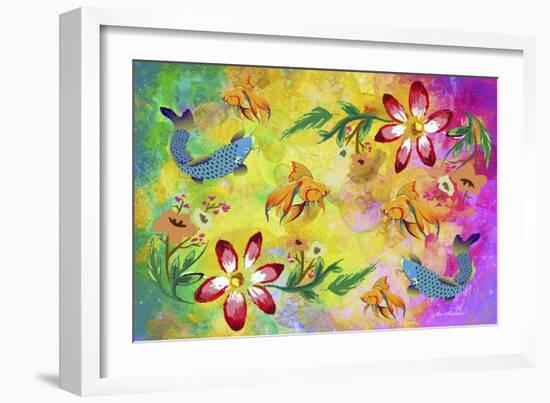 Life And Color-Ata Alishahi-Framed Giclee Print