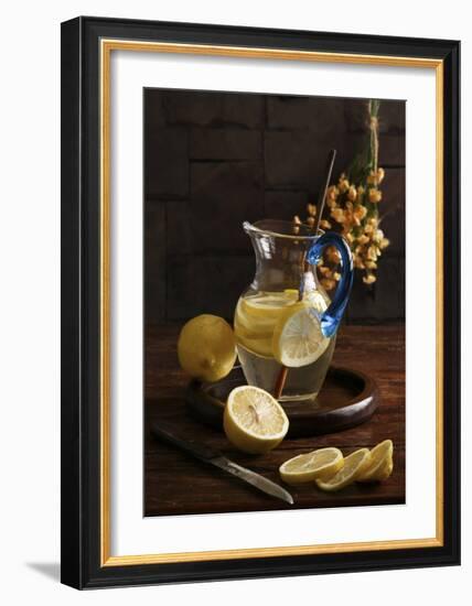 Life And Lemons-Luiz Laercio-Framed Giclee Print