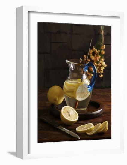 Life And Lemons-Luiz Laercio-Framed Giclee Print