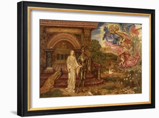 Life and Thought Emerging from the Tomb, 1893-Evelyn De Morgan-Framed Giclee Print