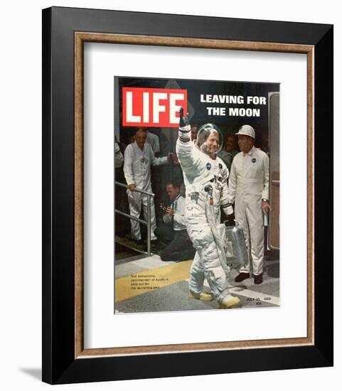 LIFE Armstrong Leaving for Moon-null-Framed Premium Giclee Print