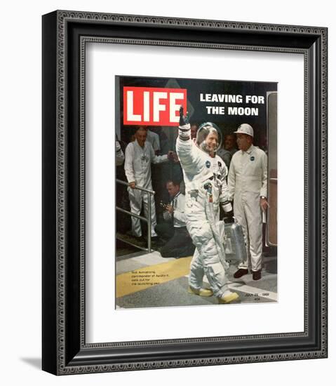 LIFE Armstrong Leaving for Moon-null-Framed Premium Giclee Print