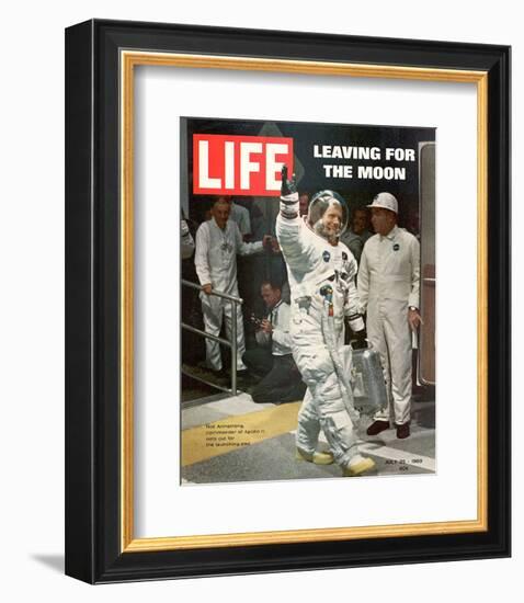 LIFE Armstrong Leaving for Moon-null-Framed Premium Giclee Print