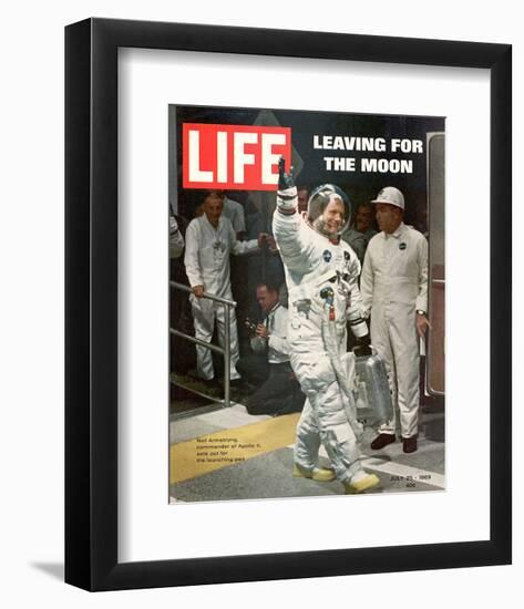 LIFE Armstrong Leaving for Moon-null-Framed Premium Giclee Print