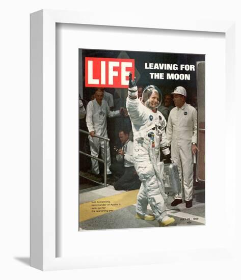 LIFE Armstrong Leaving for Moon-null-Framed Premium Giclee Print