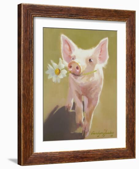 Life as a Pig IV-Carolyne Hawley-Framed Art Print