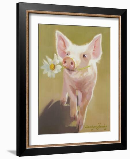 Life as a Pig IV-Carolyne Hawley-Framed Art Print