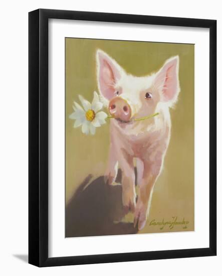 Life as a Pig IV-Carolyne Hawley-Framed Art Print