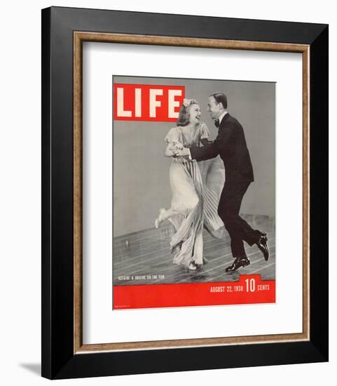 LIFE Astair & Rogers Do The Yam-null-Framed Premium Giclee Print