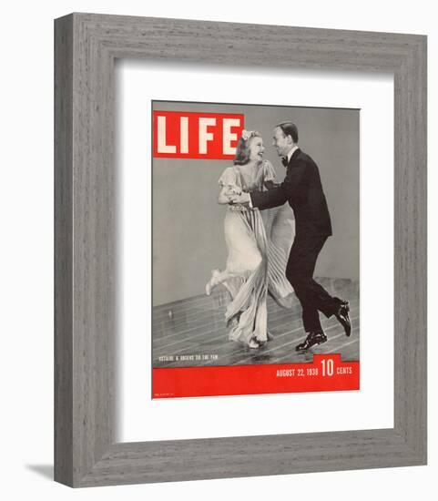 LIFE Astair & Rogers Do The Yam-null-Framed Premium Giclee Print