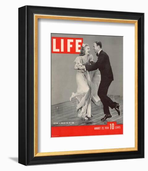 LIFE Astair & Rogers Do The Yam-null-Framed Premium Giclee Print