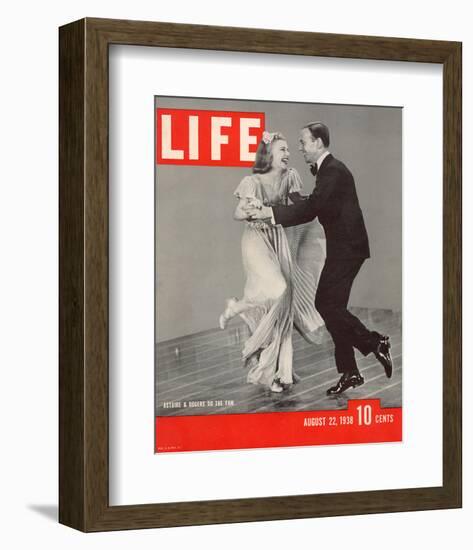 LIFE Astair & Rogers Do The Yam-null-Framed Art Print