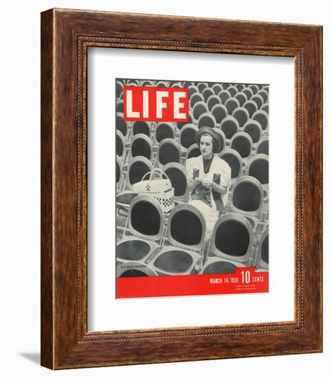 LIFE At a Radio Rehearsal-null-Framed Art Print