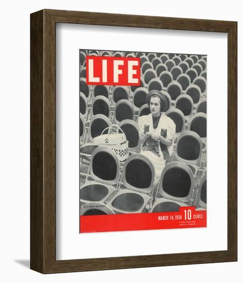 LIFE At a Radio Rehearsal-null-Framed Art Print