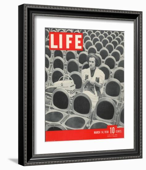 LIFE At a Radio Rehearsal-null-Framed Art Print