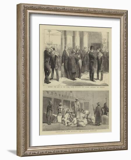 Life at Cairo-Samuel Edmund Waller-Framed Giclee Print