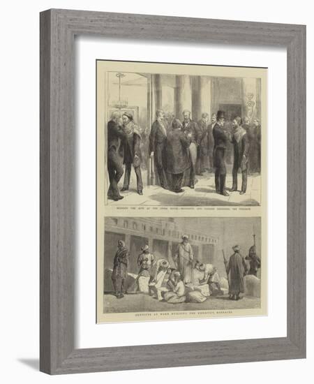 Life at Cairo-Samuel Edmund Waller-Framed Giclee Print