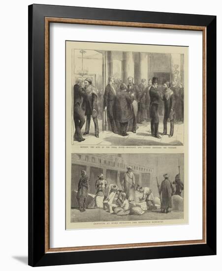 Life at Cairo-Samuel Edmund Waller-Framed Giclee Print