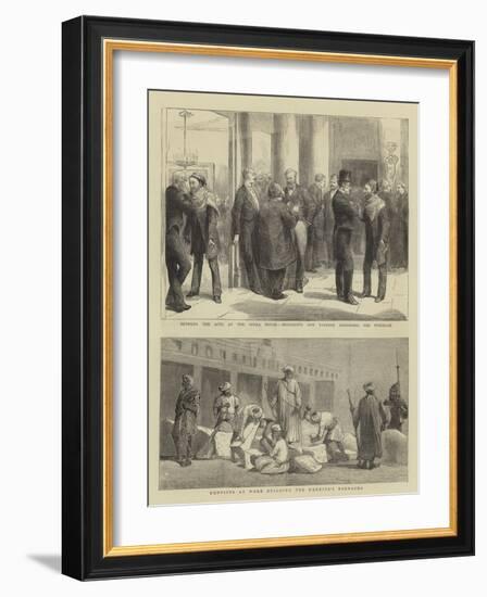 Life at Cairo-Samuel Edmund Waller-Framed Giclee Print