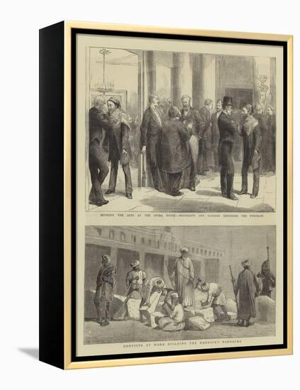 Life at Cairo-Samuel Edmund Waller-Framed Premier Image Canvas