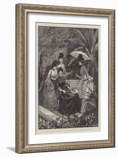 Life at San Remo-null-Framed Giclee Print