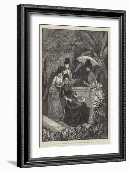 Life at San Remo-null-Framed Giclee Print