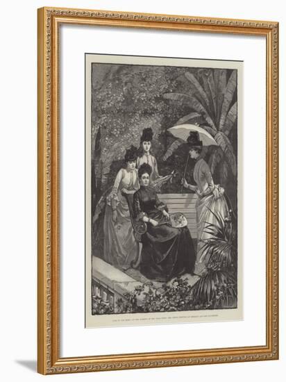 Life at San Remo-null-Framed Giclee Print