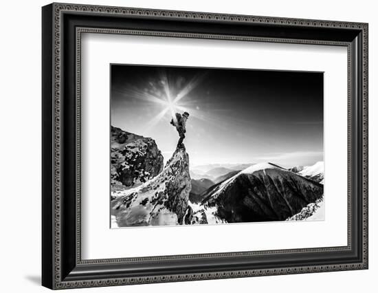 Life At the Top-Marian Krivosik-Framed Photographic Print