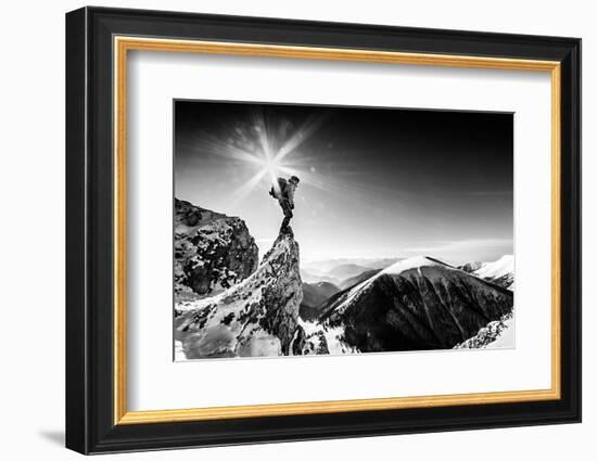 Life At the Top-Marian Krivosik-Framed Photographic Print