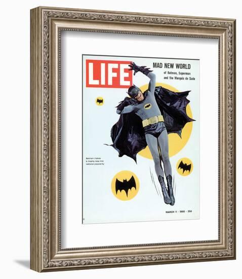 LIFE Batman Mad New World 1966-null-Framed Premium Giclee Print