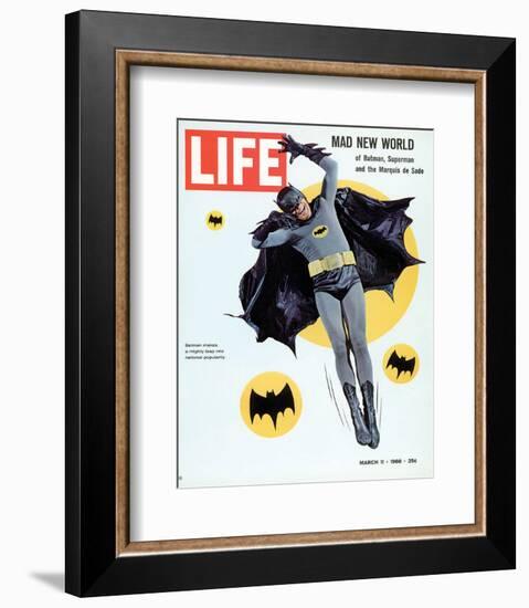 LIFE Batman Mad New World 1966-null-Framed Premium Giclee Print