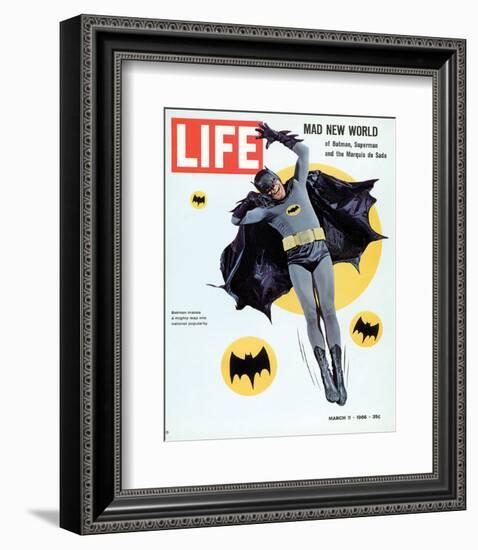 LIFE Batman Mad New World 1966-null-Framed Premium Giclee Print