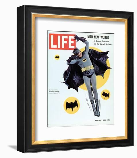 LIFE Batman Mad New World 1966-null-Framed Premium Giclee Print