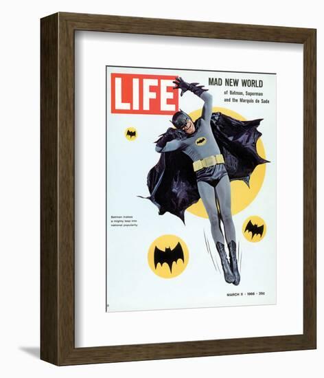 LIFE Batman Mad New World 1966-null-Framed Premium Giclee Print