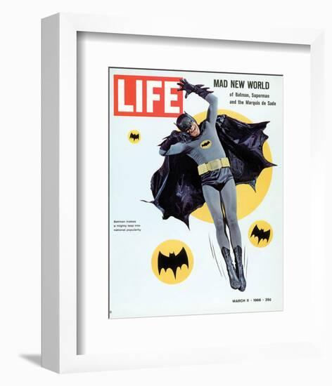 LIFE Batman Mad New World 1966-null-Framed Premium Giclee Print