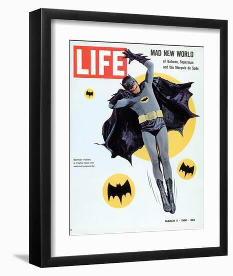 LIFE Batman Mad New World 1966-null-Framed Premium Giclee Print