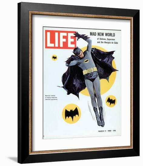 LIFE Batman Mad New World 1966-null-Framed Premium Giclee Print