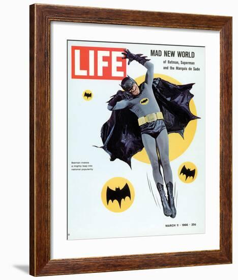 LIFE Batman Mad New World 1966-null-Framed Premium Giclee Print