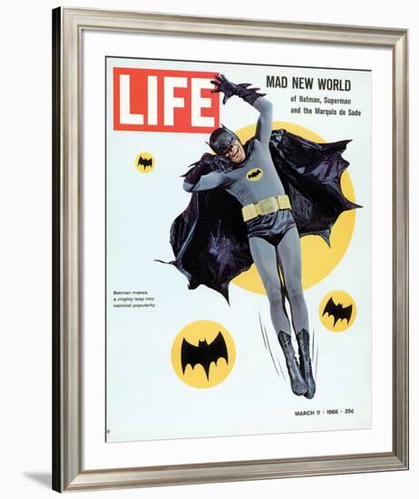 LIFE Batman Mad New World 1966-null-Framed Art Print