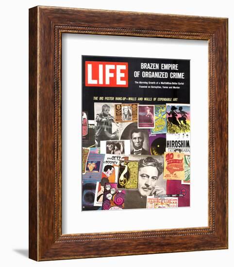 LIFE Big Poster Hang up 1967-null-Framed Premium Giclee Print