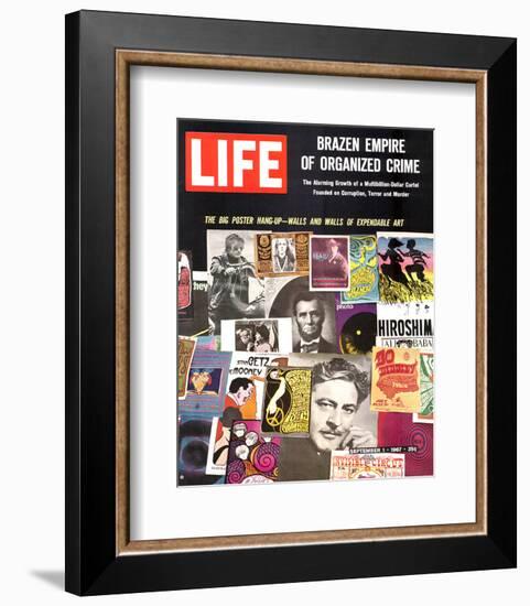 LIFE Big Poster Hang up 1967-null-Framed Premium Giclee Print