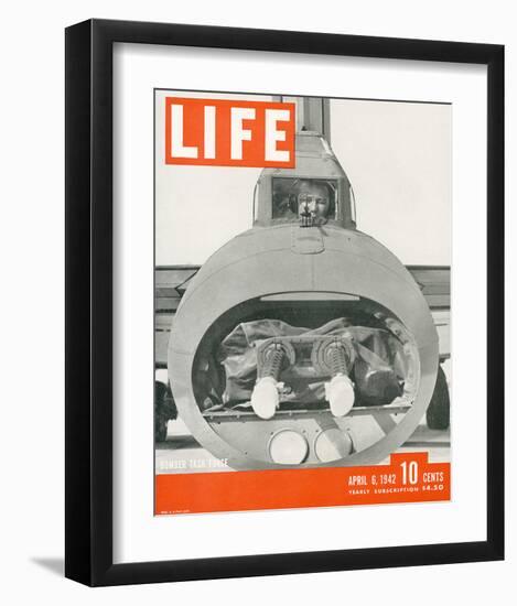 LIFE Bomber Taks Force 1942-null-Framed Art Print