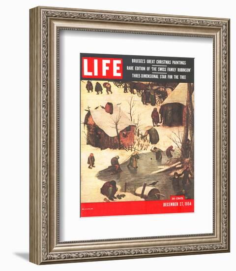 LIFE Bruegel's Xmas Paintings-null-Framed Art Print