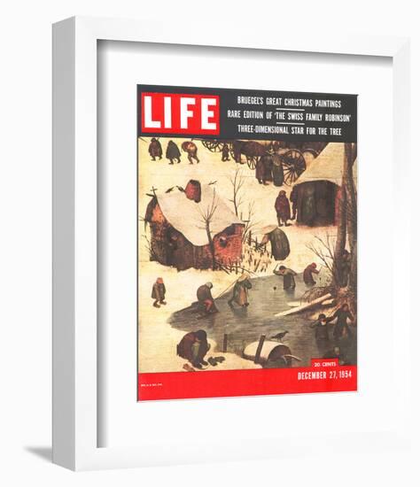 LIFE Bruegel's Xmas Paintings-null-Framed Art Print