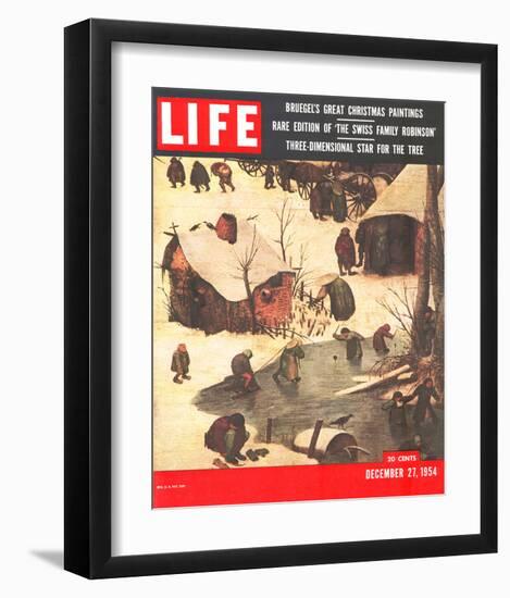 LIFE Bruegel's Xmas Paintings-null-Framed Art Print