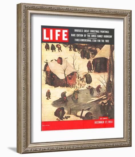 LIFE Bruegel's Xmas Paintings-null-Framed Art Print