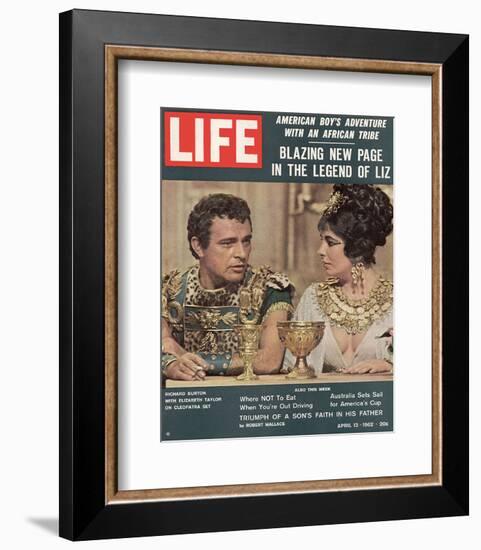 LIFE Burton-Taylor Cleopatra-null-Framed Premium Giclee Print