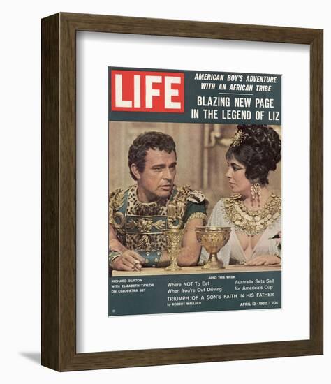 LIFE Burton-Taylor Cleopatra-null-Framed Premium Giclee Print