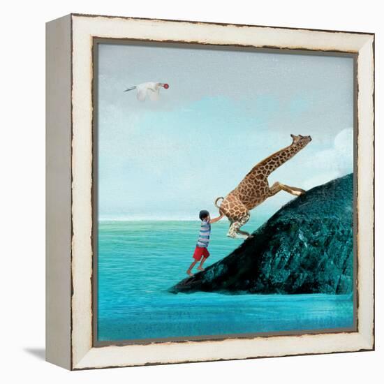 Life Can Be Tricky-Nancy Tillman-Framed Stretched Canvas